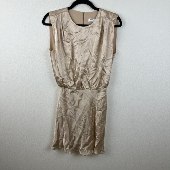 Amanda Uprichard Camela Dress in Bone - Picture 4 of 10